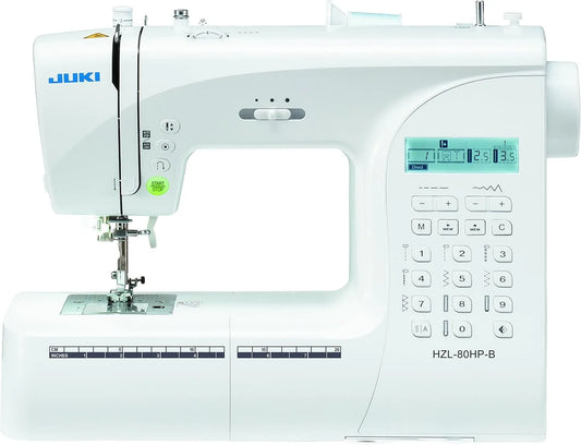 Macchina da Cucire, macchina per cucito elettrica, 40 x 18,8 x 29 cm, bianco, JUKI
