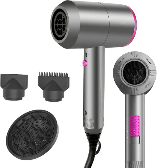 motore, 1500 W, professionale, funzione riscaldante, grigio