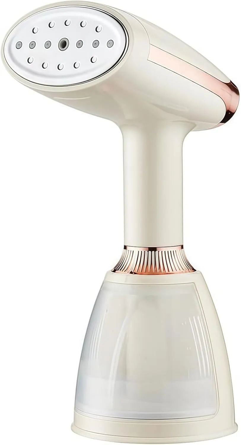 Bianco, Kozenix Ferro da Stiro Verticale Potente 1500W Design Compatto Leggero Vapore Anti Batteri per Vestiti Tende e Divani
