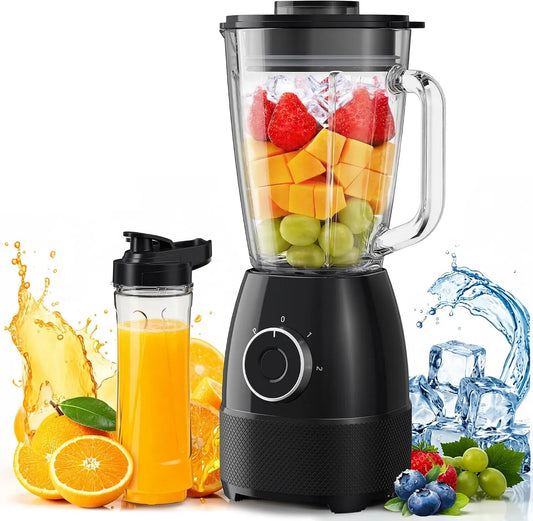 Frullatore, 1,5 L, 1500 W, acciaio inox, Lama in Acciaio Inox per Gelato