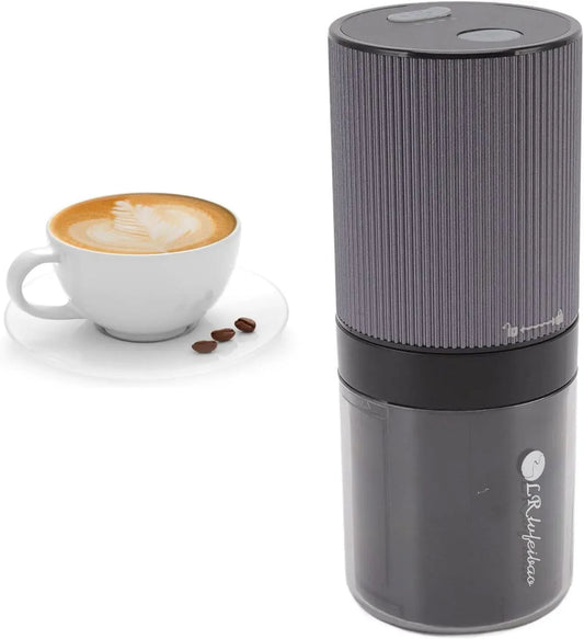 macinino per chicchi di caffè, Spazzola, portatile, rimovibile, nero, per Uso Domestico per caffè Espresso