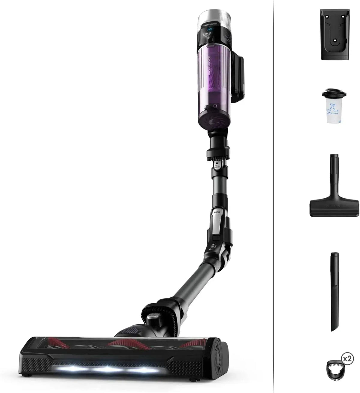 Rowenta RH2038 Asprapolvere senza FIli, X-Force Flex 9, 60 Allergy