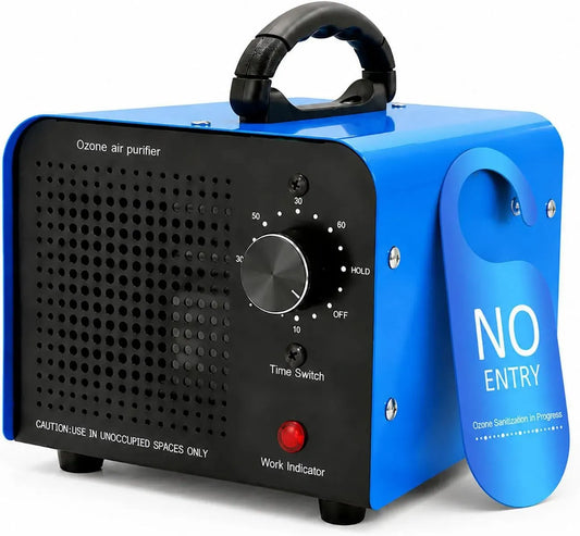 10-60min Generatore, generatore di ozono e purificatore, portatile, timer, industriale, per Fumo