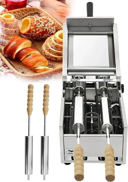 Macchina per il pane, panificatrice, professionale, 2 zone di temperatura, acciaio inox, Temperatura 0~300℃