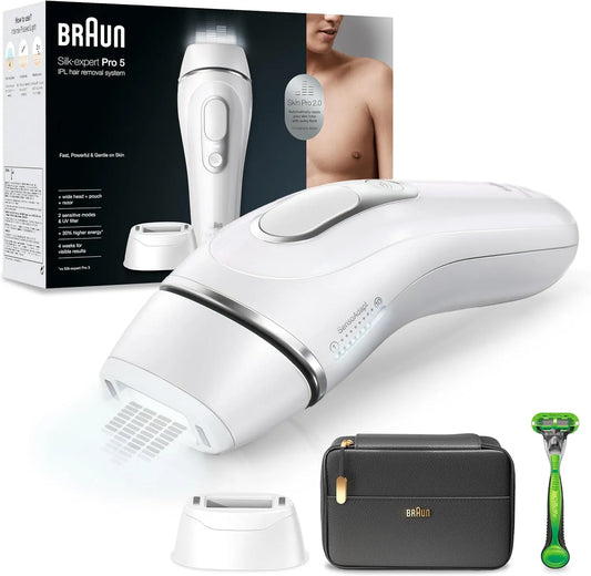 Braun PL5145 epilatore elettrico, Rasoio, bianco, per Zone Sensibili