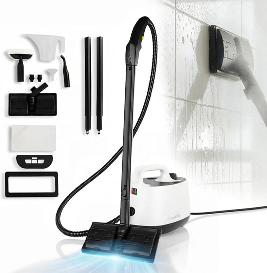 Pulitore a vapore, macchina per pulizia a vapore, CleanRite® Pulitore a Vapore Multifunzione